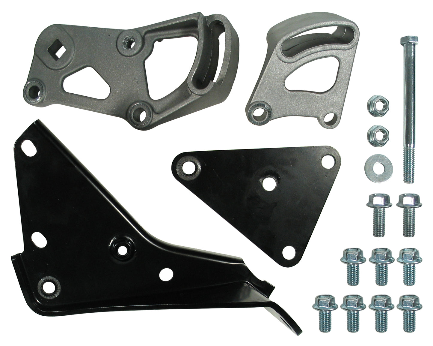 JEEP POWER STEERING KIT,BOX,PUMP,SHAFT,4/6 CYLINDER BRACKET,72-75,SINGLE PULLEY