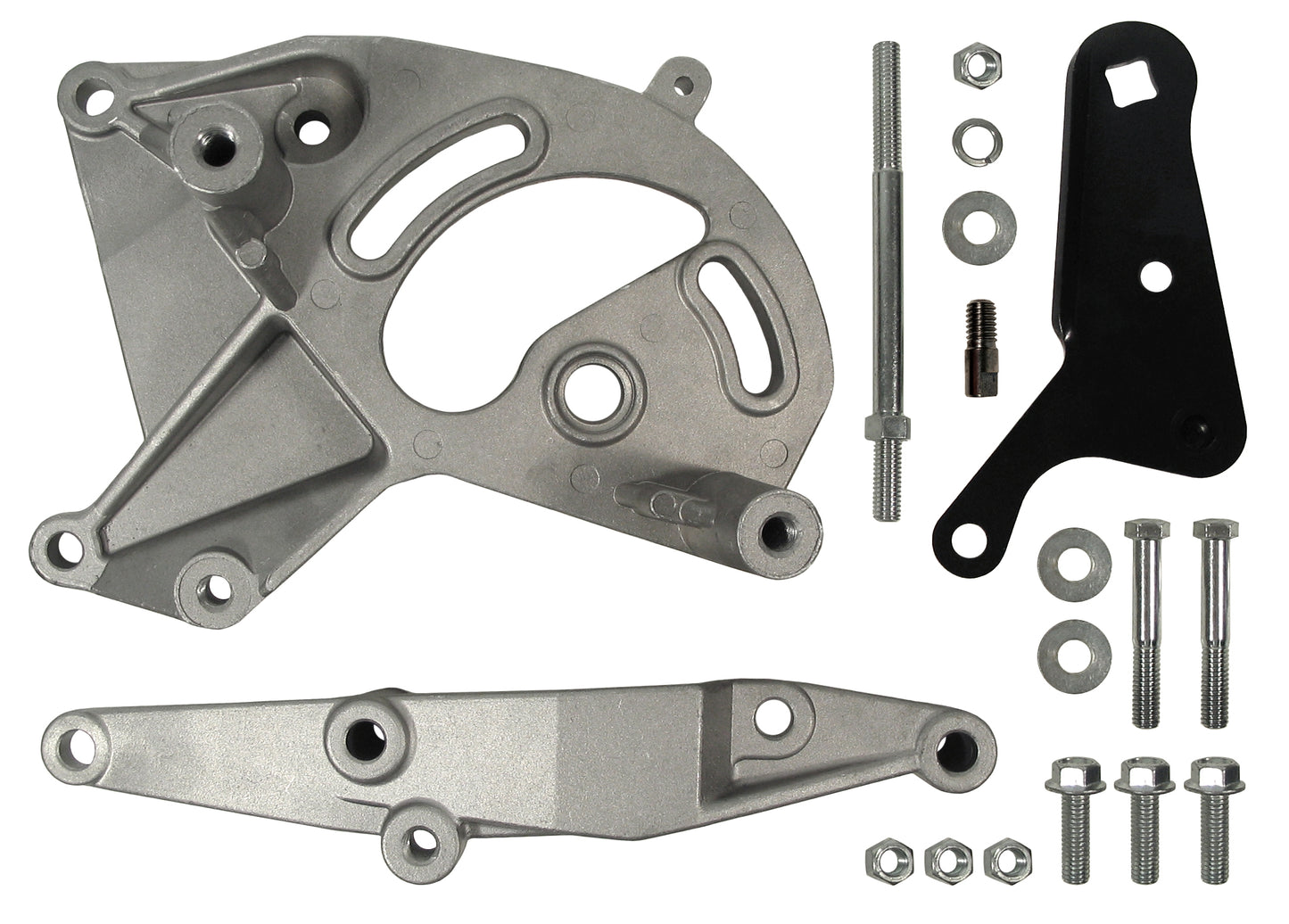 POWER STEERING PUMP,TANK,BRACKETS,SMOG PULLEY,CJ V8
