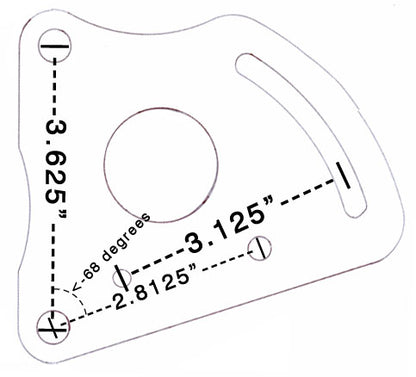 P.S.PUMP BRACKET,FORD HEAD,DESIGN A