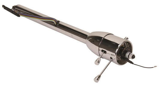TILT COLUMN,FLOOR SHIFT,30",CHROME