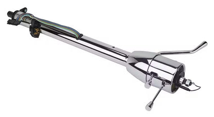 TILT COLUMN,COLUMN SHIFT,55-56 CHEVY,CHROME