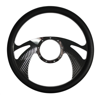STEERING WHEEL ONLY,14",BOOMERANG