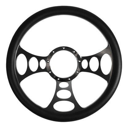 STEERING WHEEL ONLY,14",ORBITOR