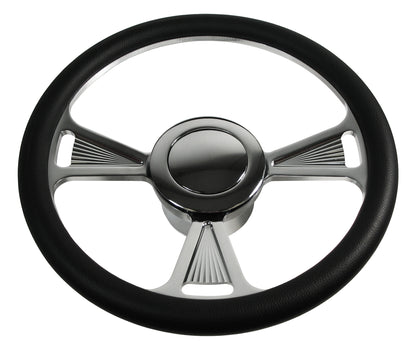 STEERING WHEEL KIT,14",3-SLOT CLASSIC