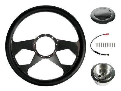 STEERING WHEEL KIT,14",REVOLUTION