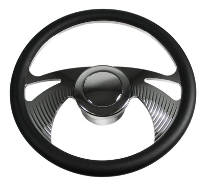 STEERING WHEEL KIT,14",BOOMERANG