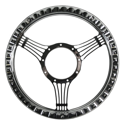 STEERING WHEEL ONLY,14",BANJO