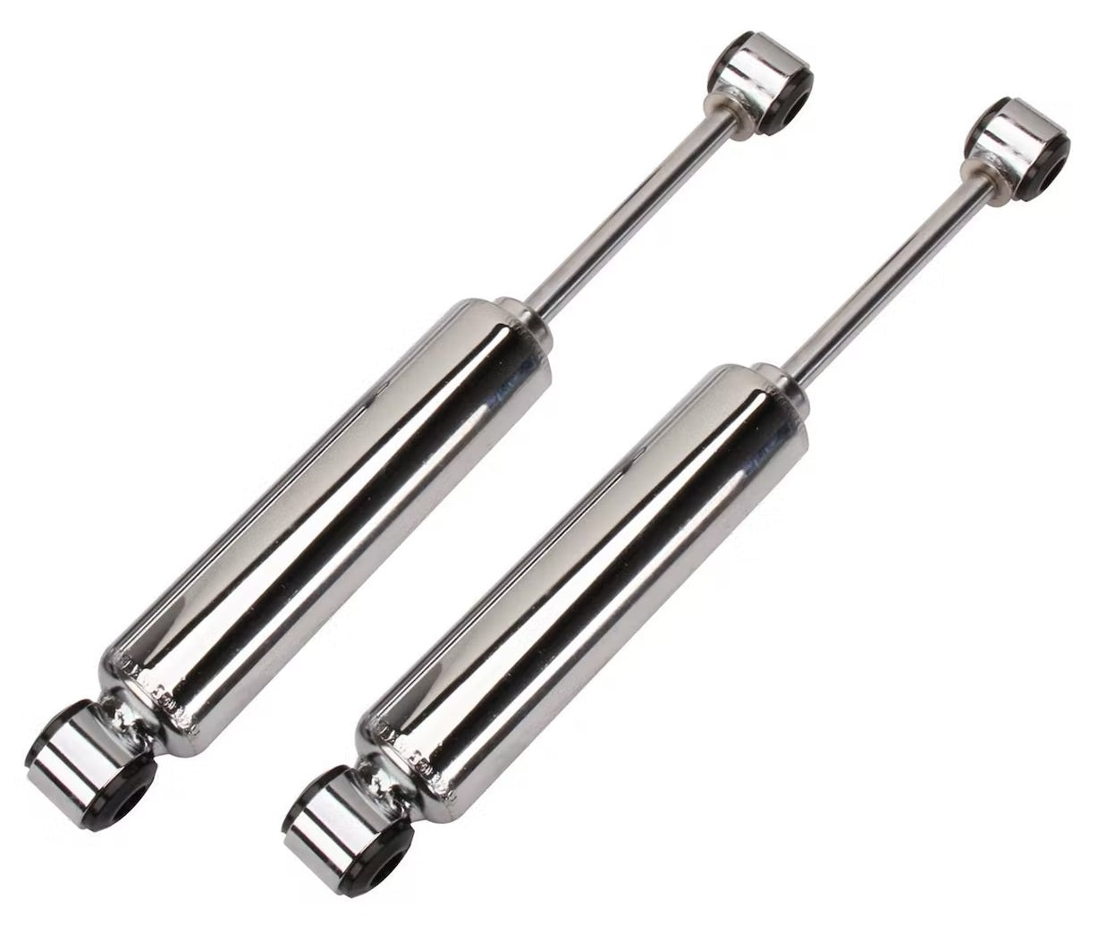 SHOCK ABSORBERS,HOT ROD,CHROME,PAIR