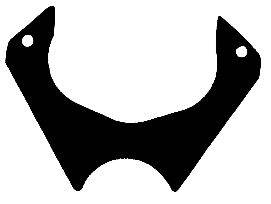 BRAKE BRACKET,WELD-ON REAR,3",BIG GM