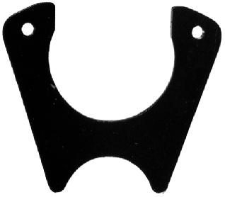 BRAKE BRACKET,WELD-ON REAR,3",METRIC GM