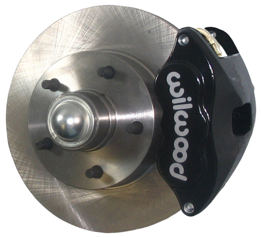 59-64 CHEVY DISC BRAKE CONVERSION KIT,11" ROTORS,D52 BLACK WILWOOD CALIPERS