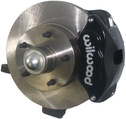 59-64 CHEVY DISC BRAKE & 2" DROP SPINDLE KIT,11" ROTORS,BLACK WILWOOD CALIPERS