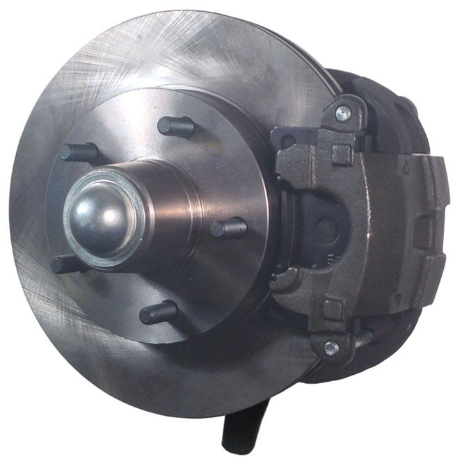 64-72 A-BODY DISC BRAKE & 1-PIECE 2" DROP SPINDLE KIT,11" ROTORS,CALIPERS