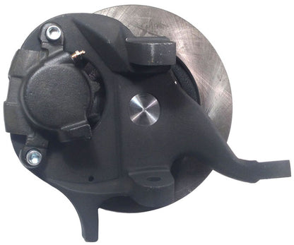 64-72 A-BODY DISC BRAKE & 1-PIECE 2" DROP SPINDLE KIT,11" ROTORS,CALIPERS