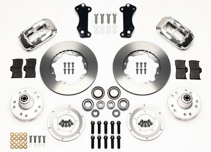 HEIDT'S 55-57 2" DROP KIT,FRONT,FDL,11" ROTORS,POLISHED CALIPERS