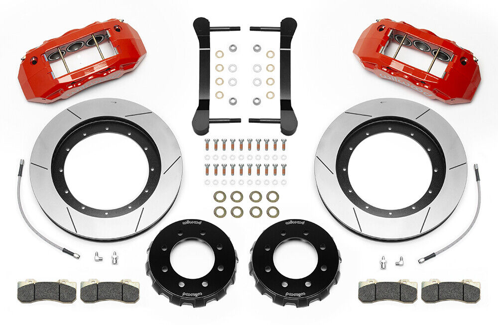 14-18 RAM 2500,3500 FULL DISC BRAKE KIT,TX6R 6 PISTON,16" ROTORS,RED CALIPERS