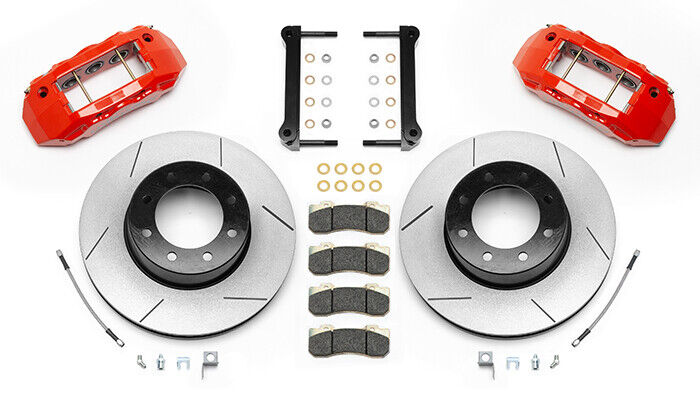 14-18 RAM 2500,3500 FULL DISC BRAKE KIT,TX6R 6 PISTON,16" ROTORS,RED CALIPERS