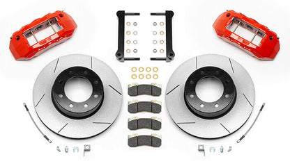 14-18 RAM 2500,3500 FULL DISC BRAKE KIT,TX6R 6 PISTON,16" ROTORS,RED CALIPERS