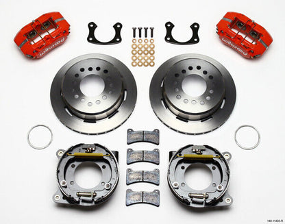 AIR RIDE & 4-LINK SYSTEM,ARMS,WILWOOD 11" BRAKES,RED CALIPERS,67-70 MUSTANG