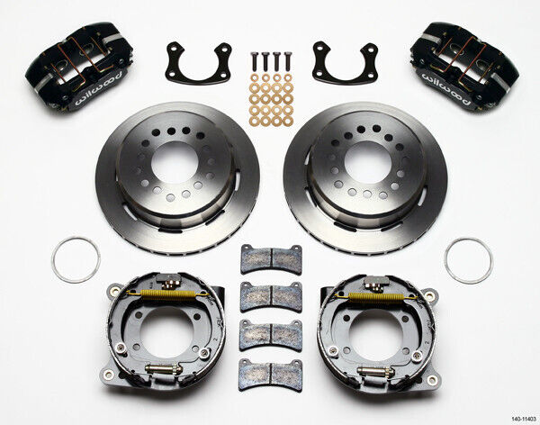 AIR RIDE & 4-LINK SYSTEM,ARMS,WILWOOD 11" BRAKES,BLACK CALIPERS,67-70 MUSTANG