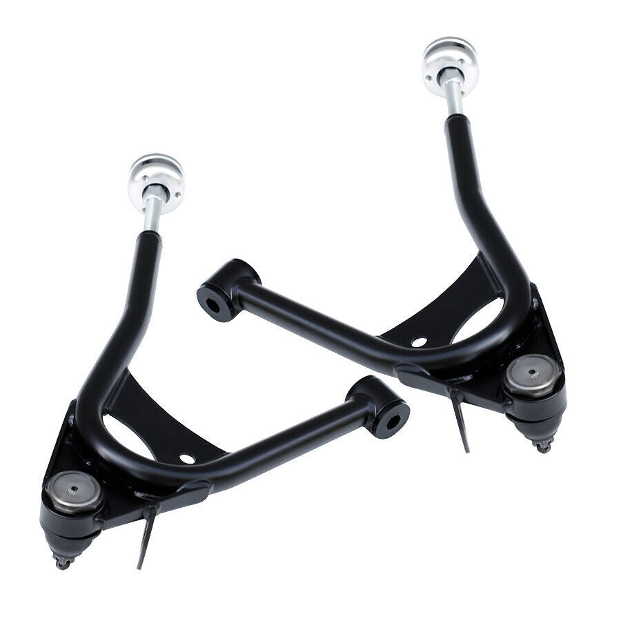 AIR RIDE & 4-LINK SYSTEM,ARMS,WILWOOD 11" DRILLED BRAKES,BLACK CALIPERS,67-70