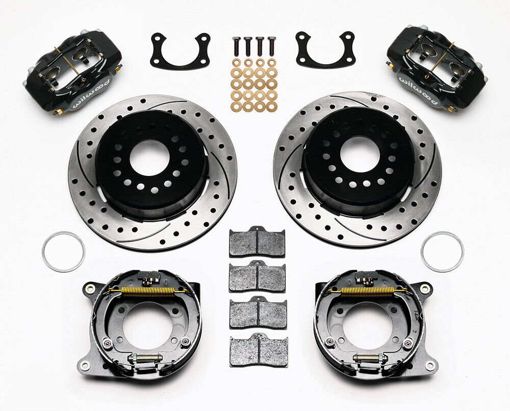 AIR RIDE & 4-LINK SYSTEM,CURRIE REAR END,WILWOOD 12" DRILLED BRAKES,BLACK,67-70