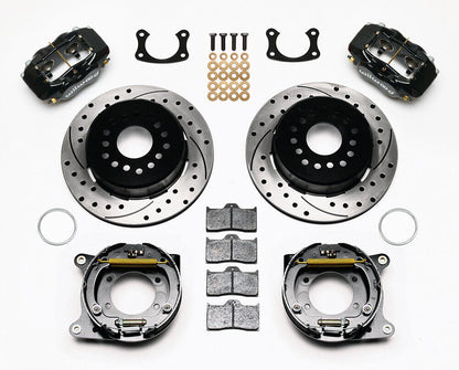 AIR RIDE & 4-LINK SYSTEM,CURRIE REAR END,WILWOOD 12" DRILLED BRAKES,BLACK,67-70