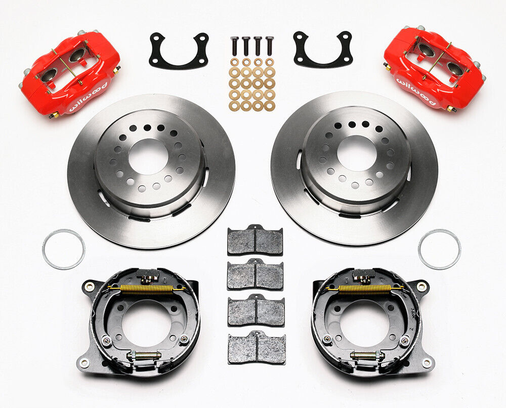 AIR RIDE & 4-LINK SYSTEM,CURRIE REAR END,WILWOOD 13"/12" BRAKES,RED,67-70 COUGAR
