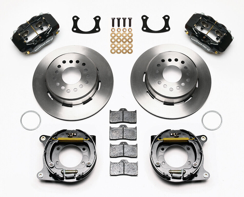 AIR RIDE & 4-LINK SYSTEM,CURRIE REAR END,WILWOOD 13"/12" BRAKES,BLACK,67-70 COUG