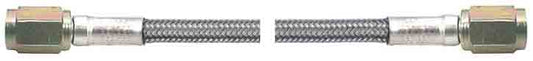 STEEL BRAIDED HOSE,-4 AN,24"