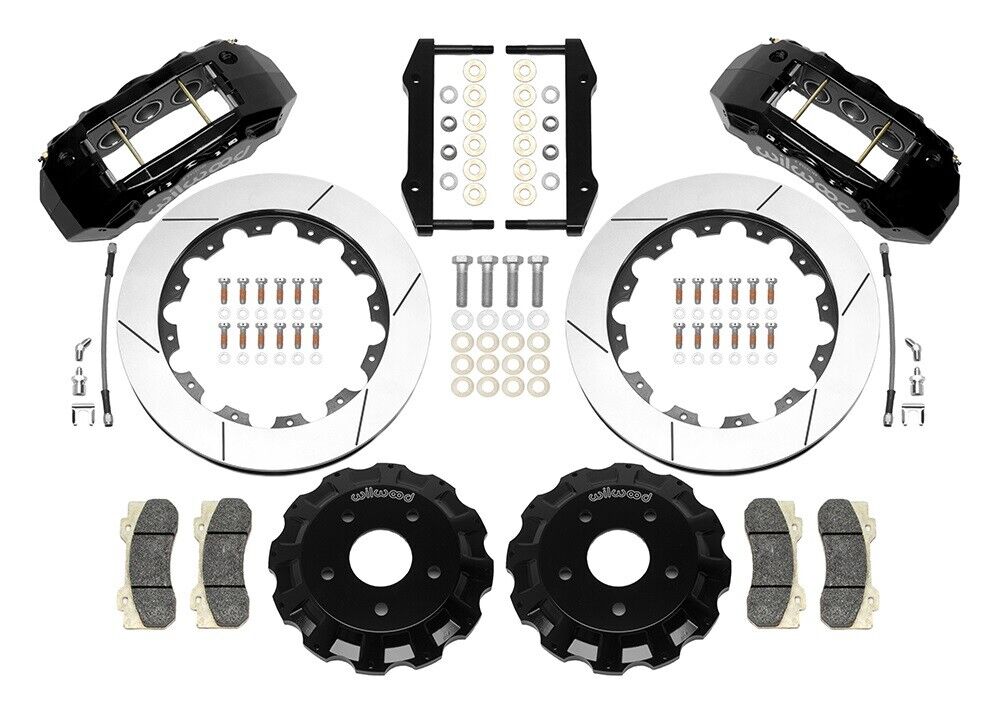 2013-2018 DODGE RAM 1500,FULL DISC BRAKE KIT,16"/15" ROTORS,BLACK CALIPERS