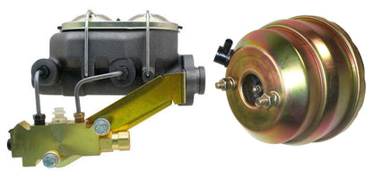 POWER BRAKE BOOSTER,MASTER CYLINDER,& LEFT PROPORTIONING VALVE SET,1 1/8,55-64 C