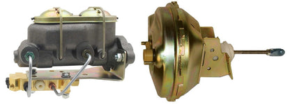 POWER BRAKE BOOSTER,MASTER CYLINDER,& BOTTOM PROPORTIONING VALVE SET,1",64-66 GM