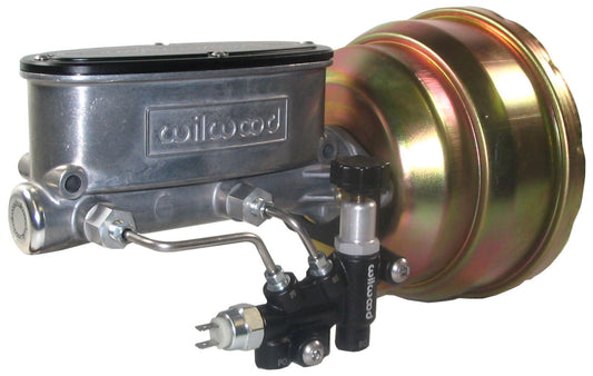 POWER BRAKE BOOSTER & WILWOOD MASTER CYLINDER,PROP VALVE,70-81 GM F-BODY