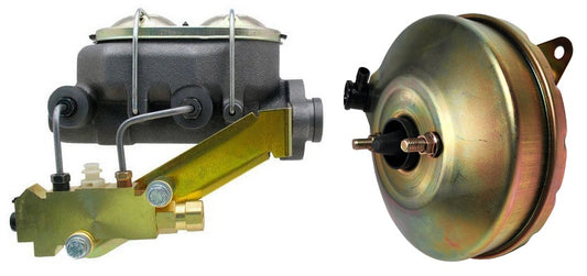 POWER BRAKE BOOSTER,MASTER CYLINDER,& LEFT PROPORTIONING VALVE SET,1 1/8,67-70 F