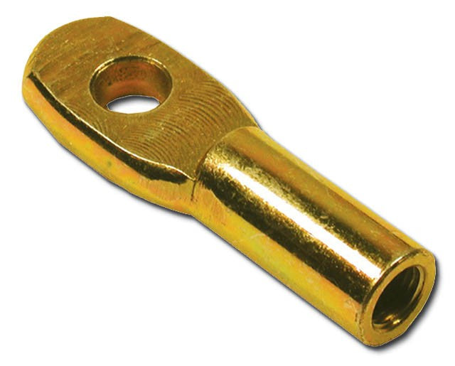 ROD EXTENSION,3/8 HOLE,2" C-E,ZINC