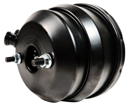 POWER BRAKE BOOSTER,8" DIAMETER DUAL,BLACK