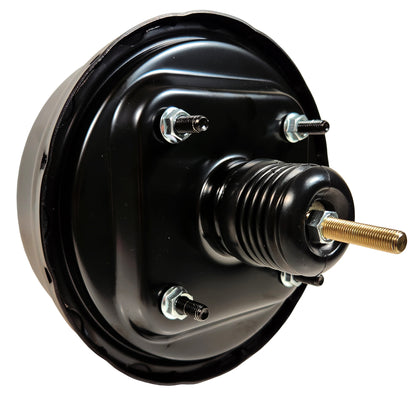 POWER BRAKE BOOSTER,BLACK,& WILWOOD BLACK MASTER CYLINDER,66-77 FORD BRONCO