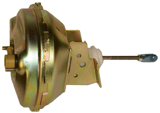POWER BRAKE BOOSTER,9" DIAMETER SINGLE,64-66 GM A-BODY,ZINC