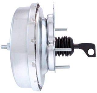 POWER BRAKE BOOSTER,9" DIAMETER SINGLE,67-70 FORD MUSTANG,CHROME