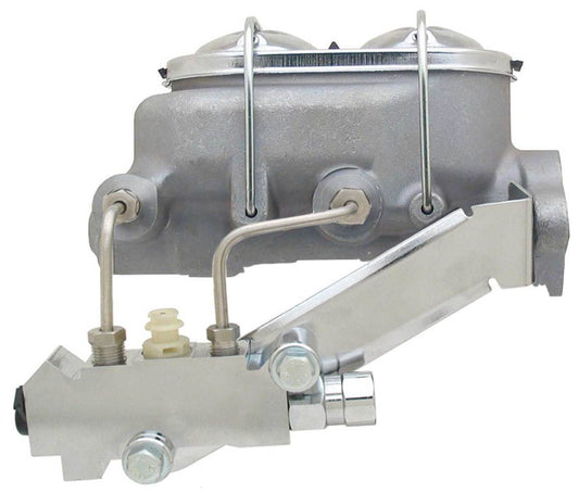 MASTER CYLINDER & PROPORTIONING VALVE,ALUMINUM,LEFT,1" DIAMETER