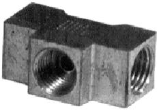 BRAKE FITTING,1/8 NPT FEMALE TEE