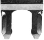 BRAKE FITTING CLIP,4 PER CARD