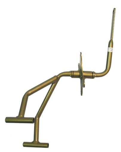 THROTTLE PEDAL,TUBULAR,SIDE MOUNT,ANGLED