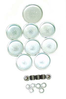 ENGINE BLOCK PLUG KIT,SBC