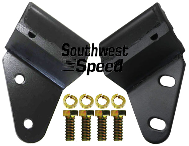 REAR MOTOR MOUNTS,STD,55-57 CHEVY,PAIR