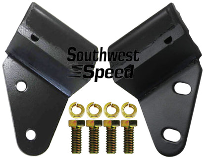 REAR MOTOR MOUNTS,STD,55-57 CHEVY,PAIR