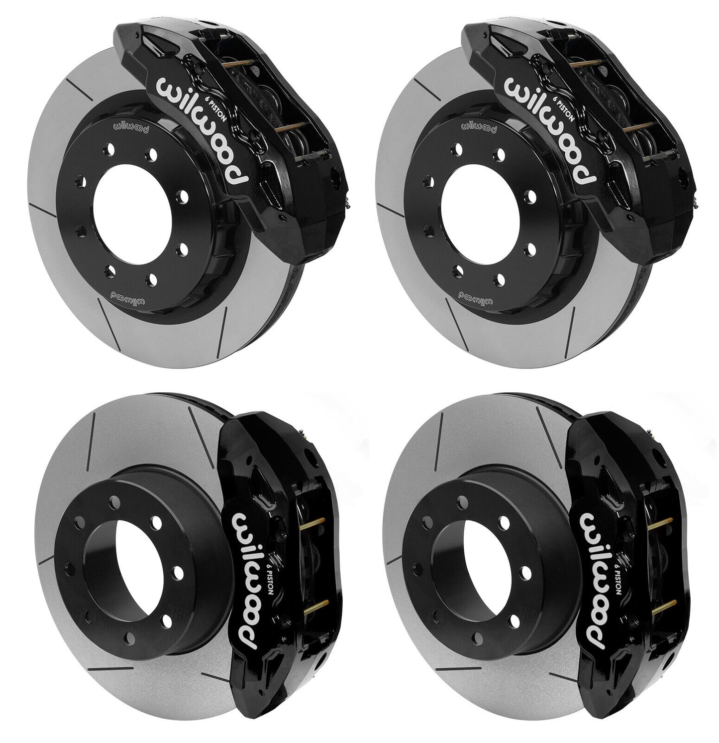 14-18 RAM 2500,3500 FULL DISC BRAKE KIT,TX6R 6 PISTON,16" ROTORS,BLACK CALIPERS