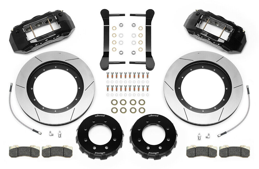 14-18 RAM 2500,3500 FULL DISC BRAKE KIT,TX6R 6 PISTON,16" ROTORS,BLACK CALIPERS