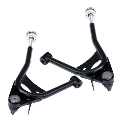 AIR RIDE & 4-LINK SYSTEM,ARMS,WILWOOD 11" DRILLED BRAKES,BLACK CALIPERS,67-70